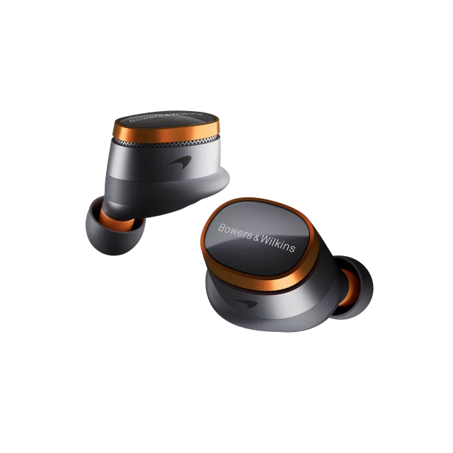 BOWERS & WILKINS Pi8 McLaren – Anthracite Juoda - Orange