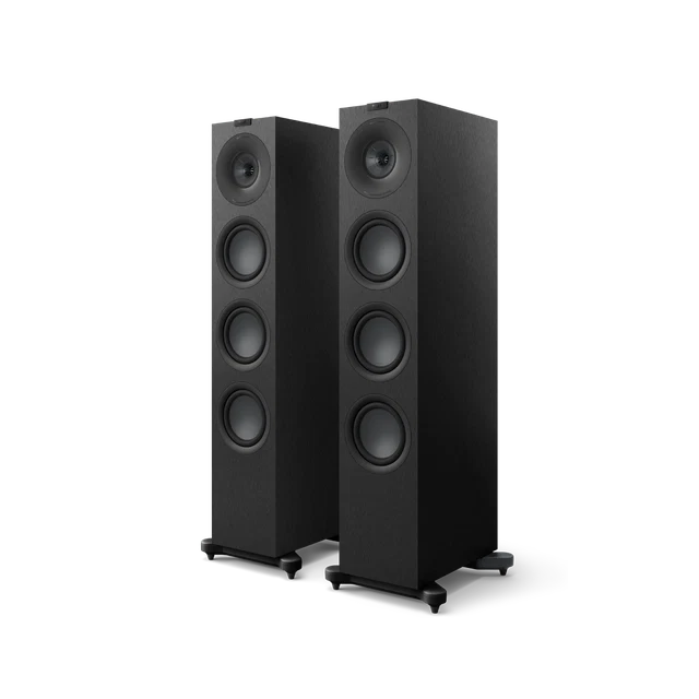 KEF Q11 Meta – Satin Juoda, Riešutmedis