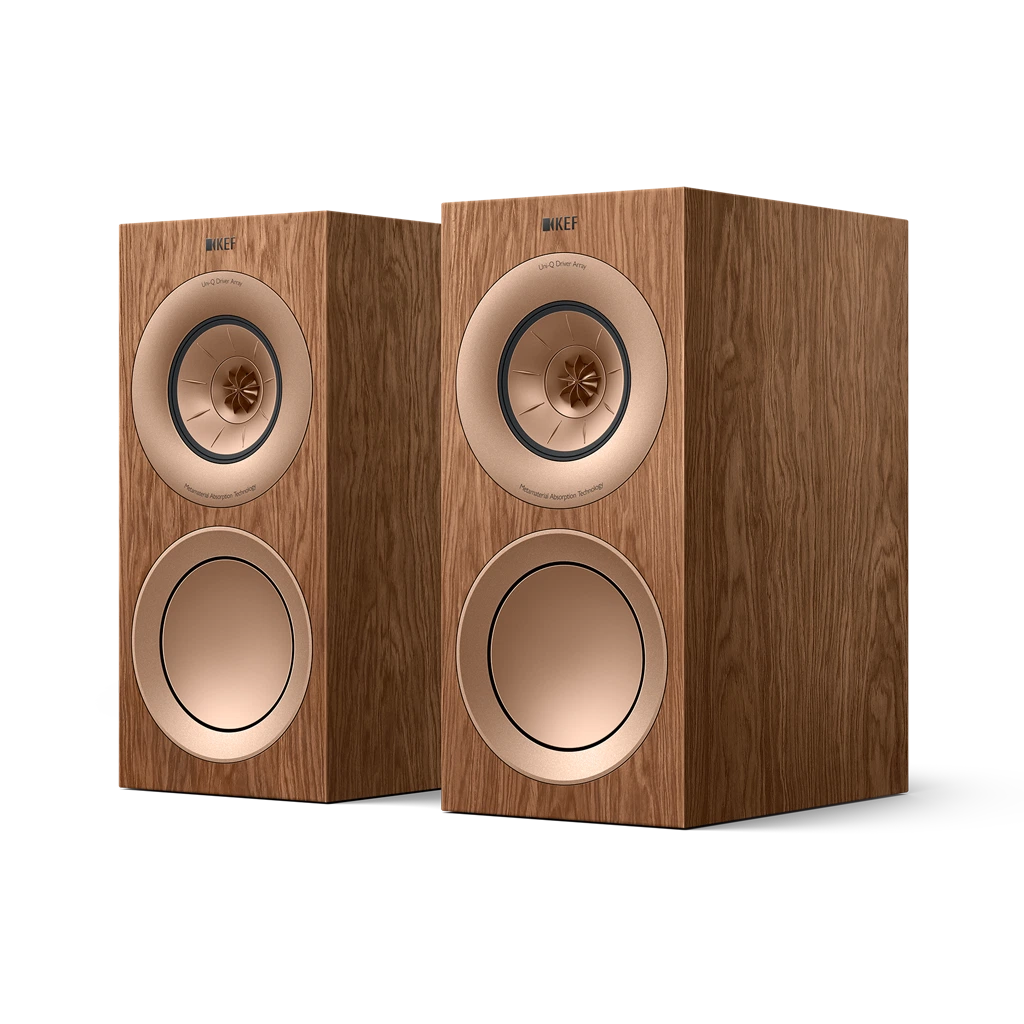 KEF R3 Meta Riešutmedis, Indigo Blizgus Special Edition