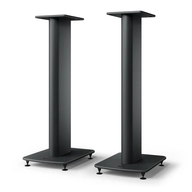 KEF S2 – Carbon Juoda, Titanium Pilka