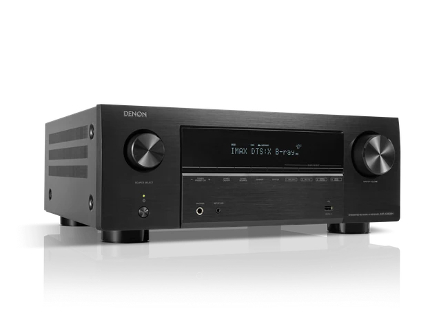 DENON AVC X3800H – AirPlay 2, Juoda