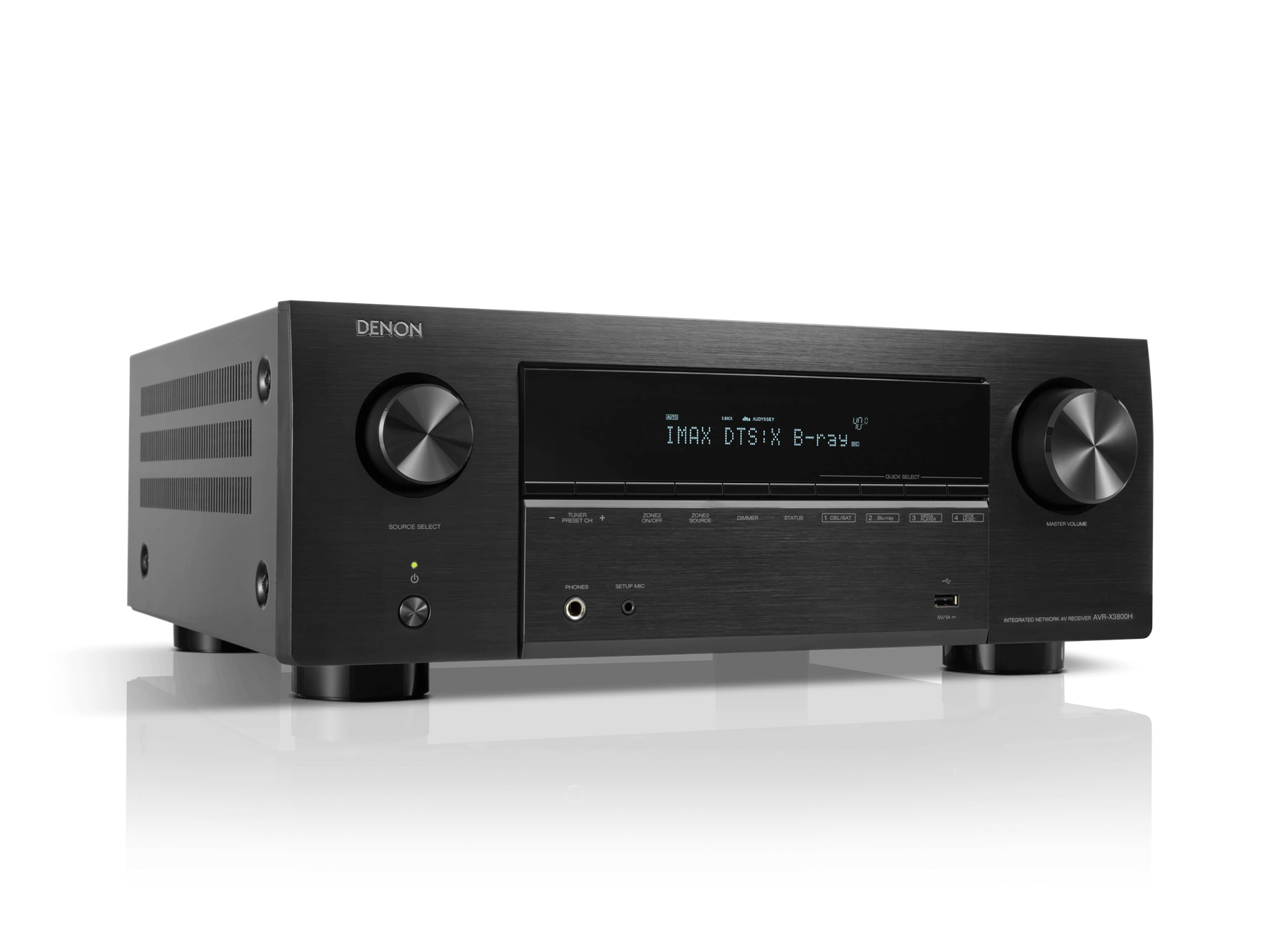 DENON AVC X3800H AirPlay 2, Juoda