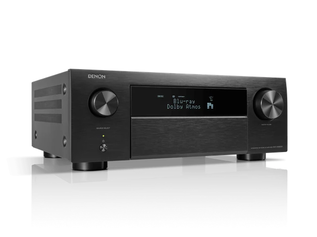 DENON AVC X4800H – Juoda, Sidabrinė