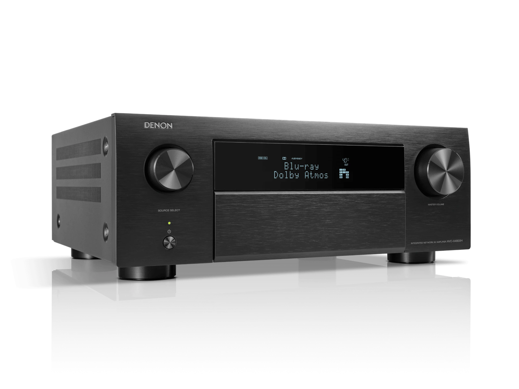 DENON AVC X4800H Juoda, Sidabrinė