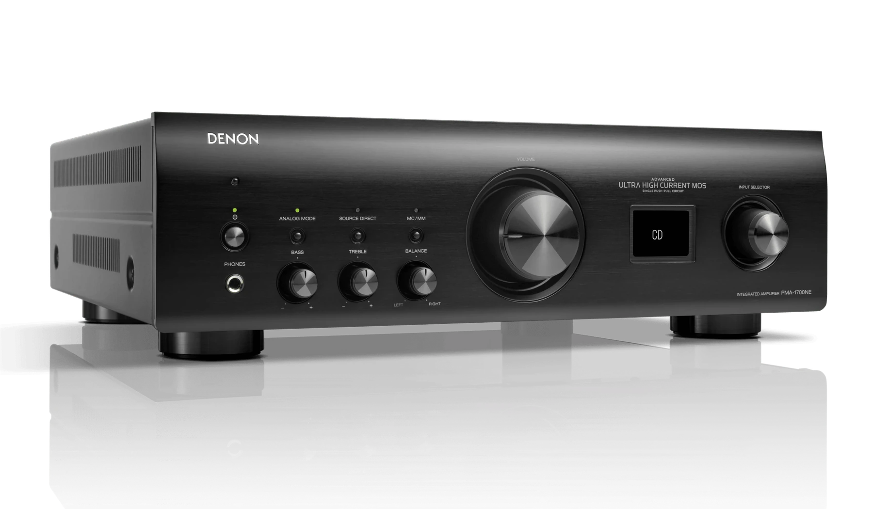 DENON PMA 1700NE Sidabrinė, Juoda, Japan