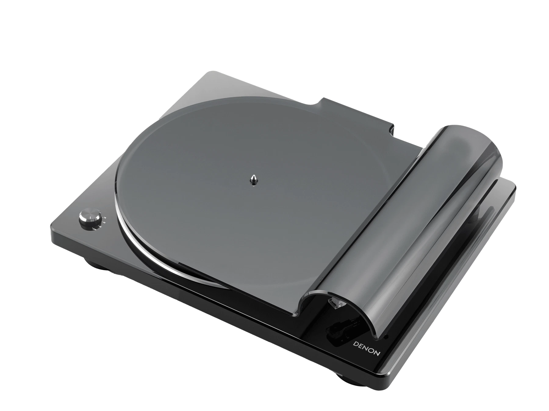 DENON DP 400 Balta, Juoda