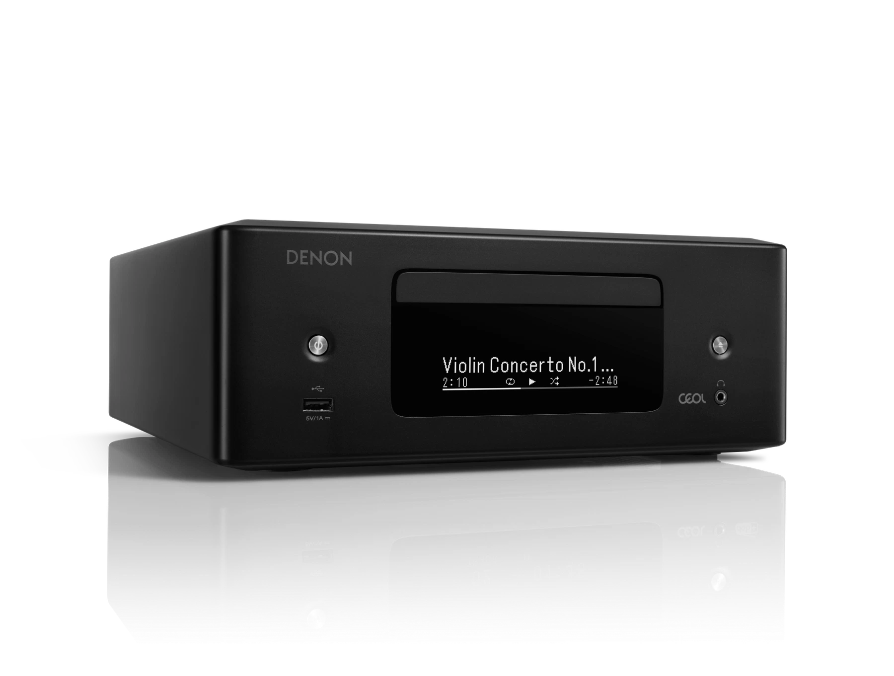 DENON RCDN12 Balta, Juoda